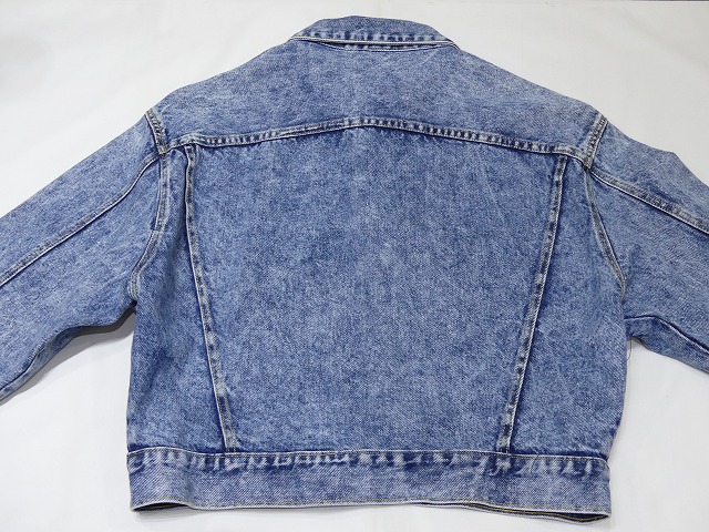 USA製 80'ｓ GUESS JEANS ケミカルウォッシュ デニム ジャケット G ...