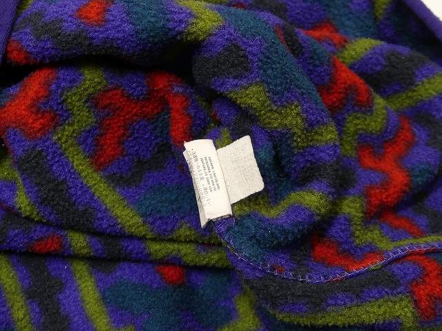 90s USA製 Patagonia ネイティブ柄 Tehuelches シンチラ