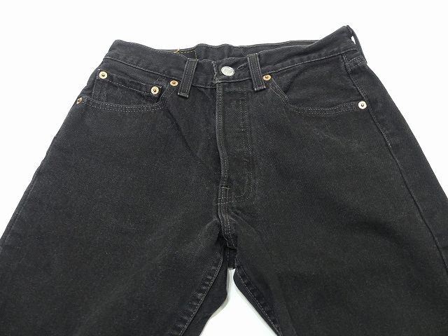 90s リーバイス Levi's 501 ブラック デニム パンツ W27 MADE IN USA 