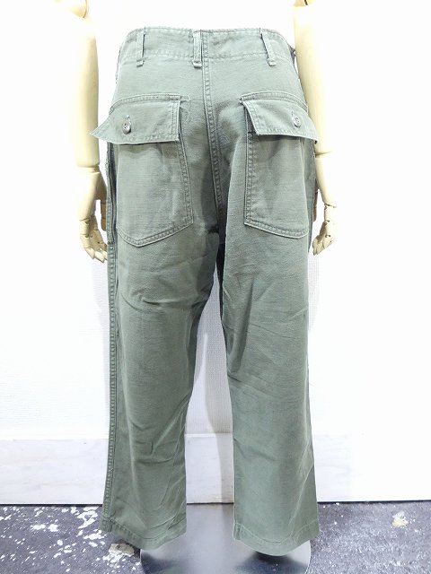 70s US ARMY UTILITY PANTS ベイカーパンツ ミリタリー-