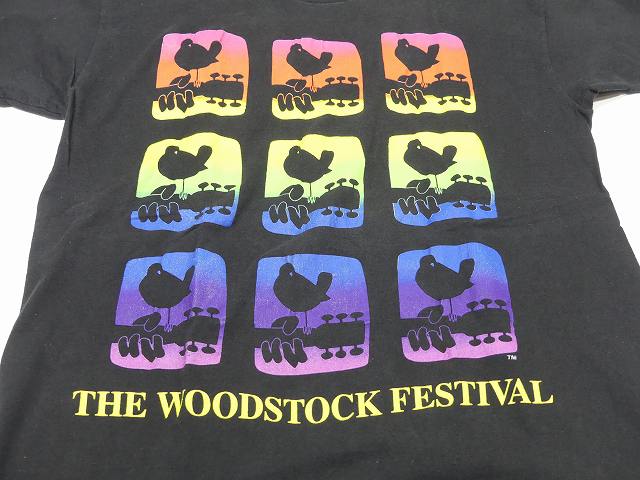 USA製 80〜90s WOODSTOCK FESTIVAL ウッドストック フェス ロック T