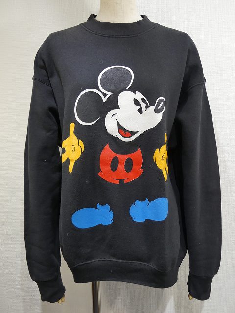 90s XL disney ミッキー アドベンチャー vtg スウェット