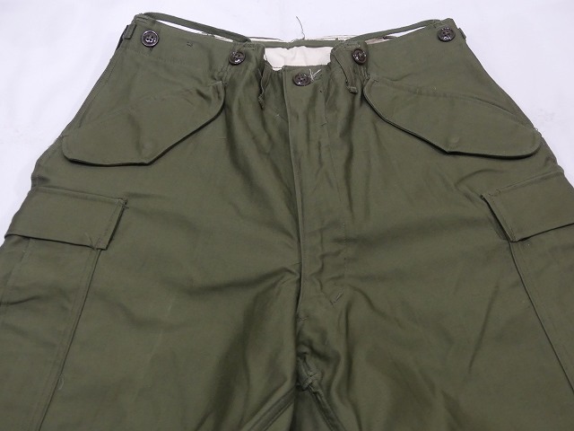 DEAD STOCK 未使用品 50s US ARMY M-51 フィールド パンツ SMALL-SHORT 