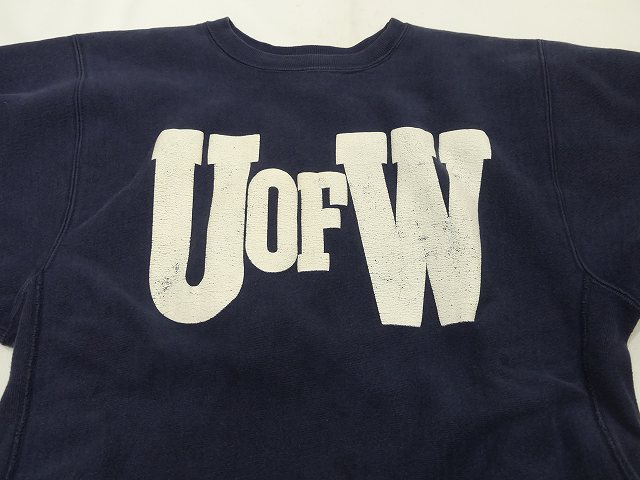 90s Champion リバースウィーブ U of W noonaesthetics.com