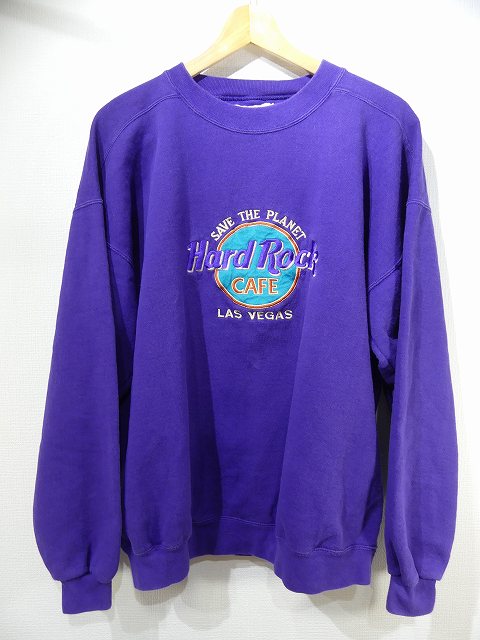 ☆希少☆90s ハードロックカフェ スウェット ラスベガスMade in USA