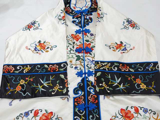 ヴィンテージ　チャイナ　刺繍　ジャケットコート