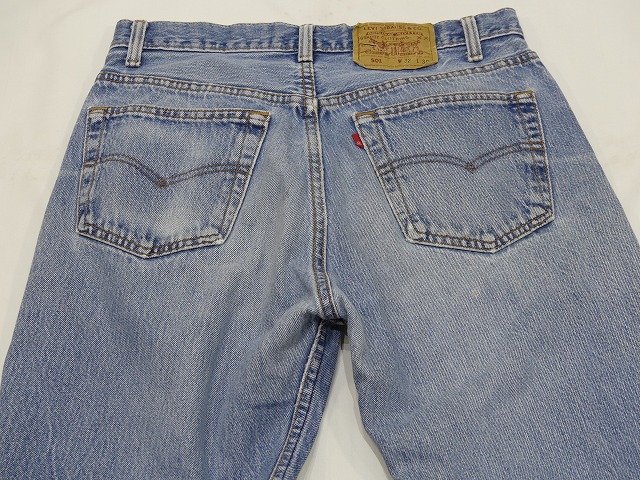 a052 levis リーバイス 501 W31 ダメージ アメリカ製 USA