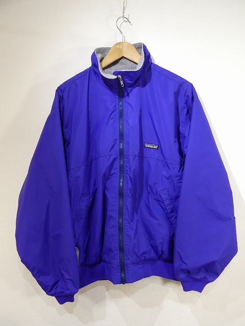 USA製 90s PATAGONIA パタゴニア シェルド シンチラ ナイロン フリース ...