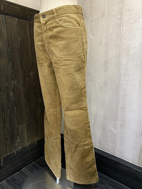 ITALY製 80s JEANS WEST 太畝 コーデュロイ コーズ ブーツカット ...