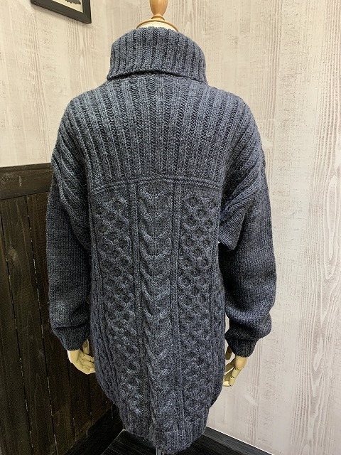 90s DKNY Cable Knit アラン フィッシャーマン ニット