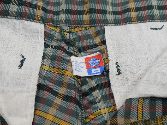 USED70's  Sears  PUT-ON SHOP  flare pants