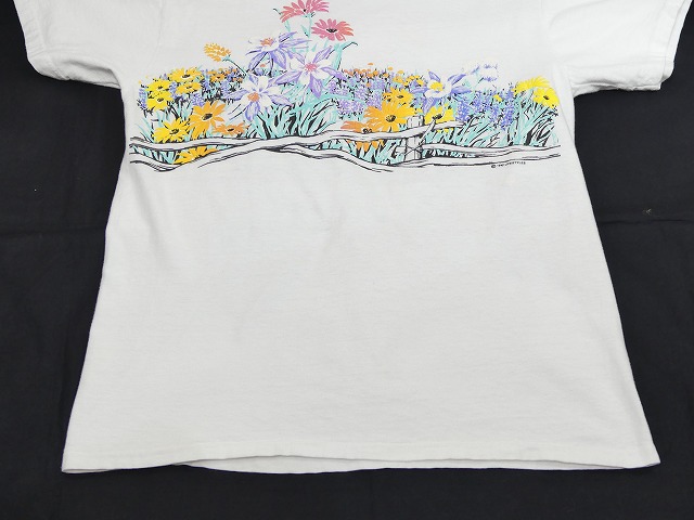 【1990s】ビンテージ　USA製　マリアの子供プリント　アート　Tシャツ