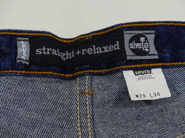 Levi’s 90s silver tab relaxed シルバータブわたり34