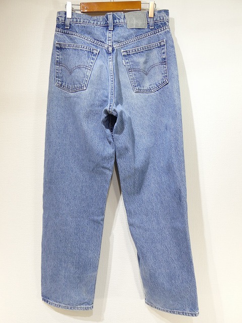 levis 90s black denim silver tab 550