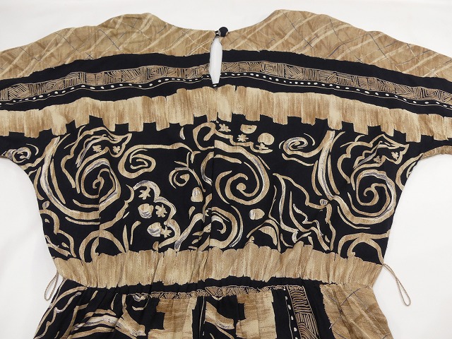 【 60s vintage 】embroidered dress USA製