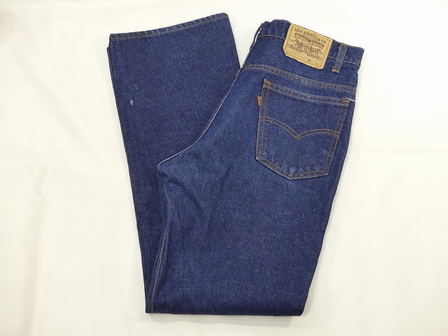 80s ヴィンテージ  LEVIS NAVY 517 ブーツカット W34519