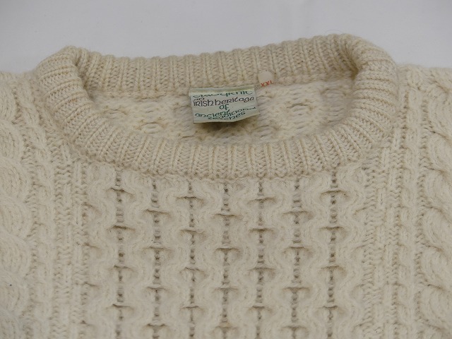 世界有名な フィッシャーマン ウール handknit McKENNAS Ireland製