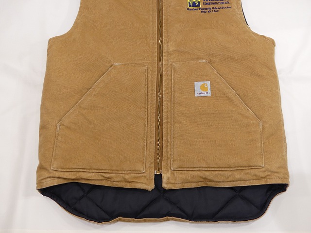 USA製 90s Carhartt ARCTIC QUILT LINED DUCK VEST カーハート 