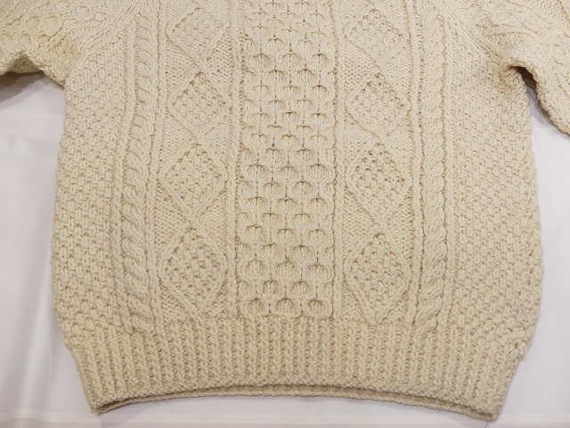 IRELAND製 70s ビンテージ Cara Fashions KNITWEAR バイニン