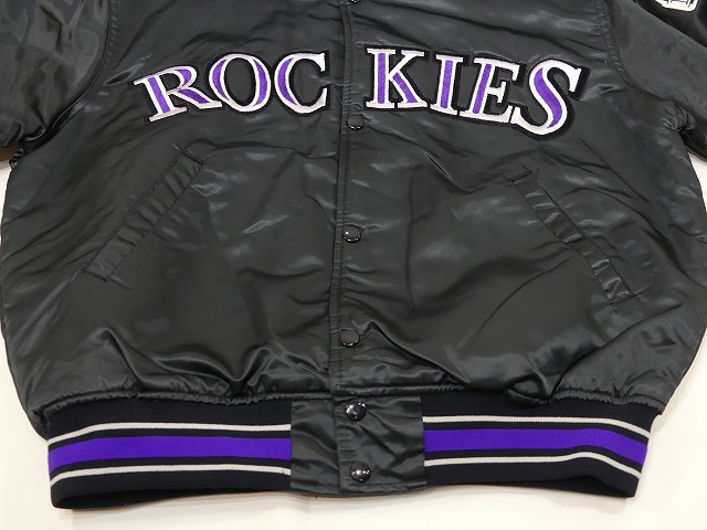 USA製 90s ビンテージ STARTER スターター MLB オフィシャル ROCKIES ...