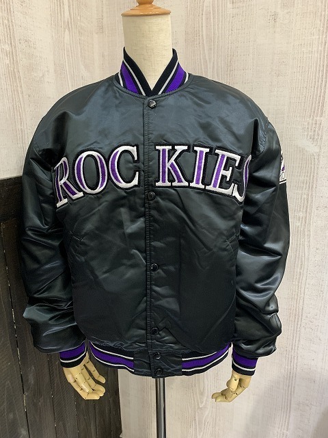 USA製 90s ビンテージ STARTER スターター MLB オフィシャル ROCKIES