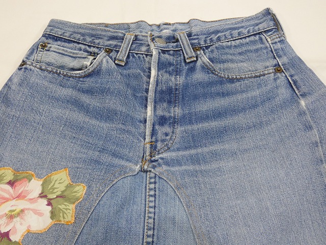 70s ビンテージ Levi's 501 66 前期 シングルステッチ ヒッピー