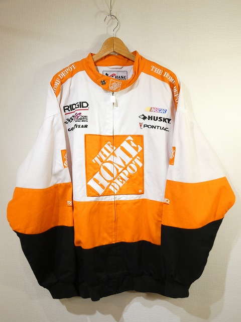 90s 00s ビンテージ THE HOME DEPOT ホームデポ NASCAR レーシング 