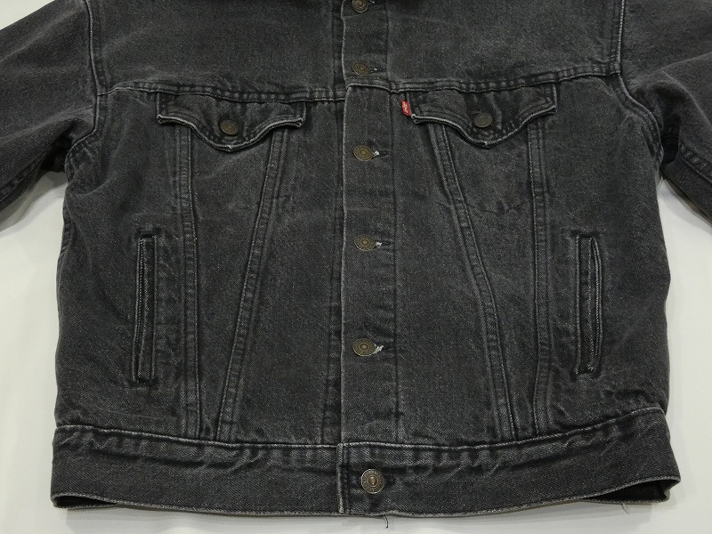 USA製 90s Levi's リーバイス 57510 0316 先染め ブラック チェック ...