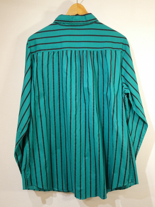 ◯ 90's ヴィンテージ 織りストライプ デザインシャツ - シャツ