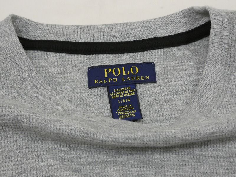 Polo Ralph Lauren ラルフローレン ワンポイント ポニー 刺繍 サーマル