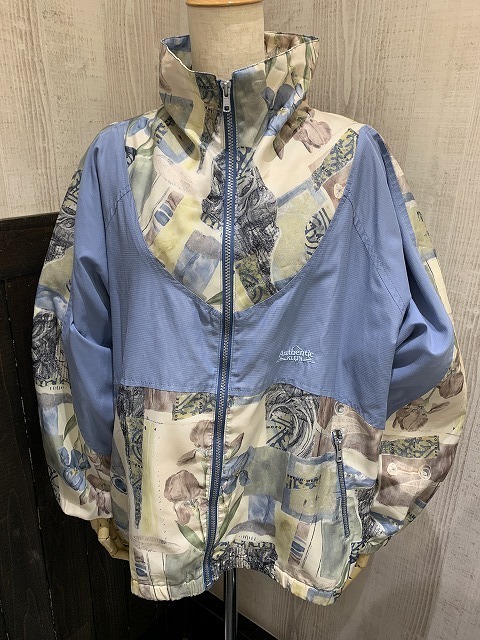 ユーロ ビンテージ 90s Authentic Klein ドルマンスリーブ アイリス