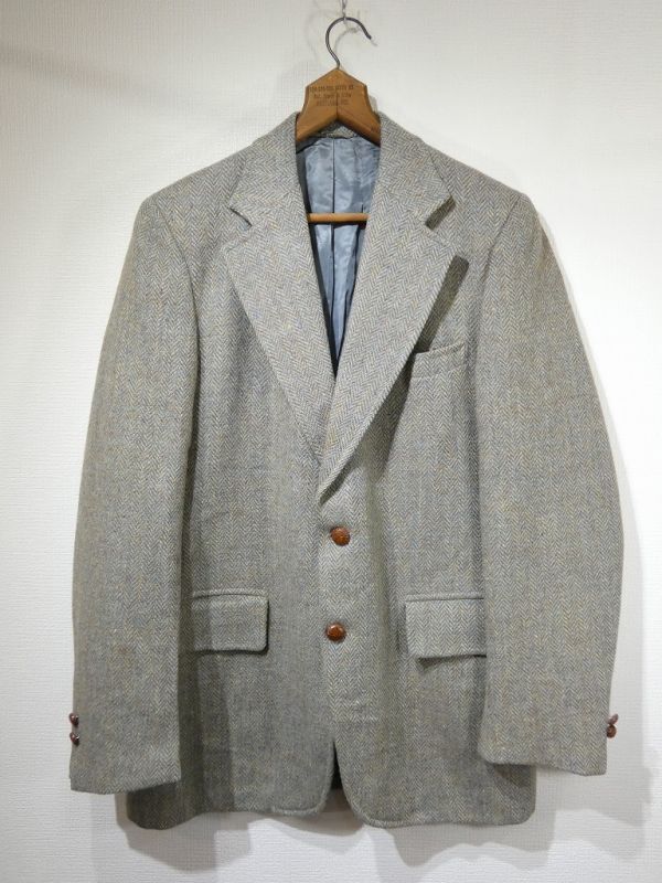 テーラードジャケット60's Harris Tweed ハリスツイード テーラードジャケット