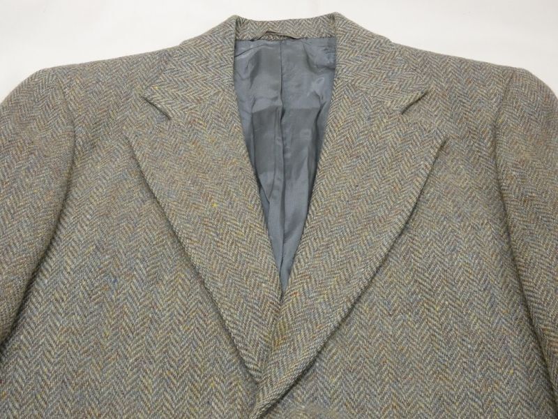 70s HarrisTweed テーラード ツイードジャケット ビンテージ